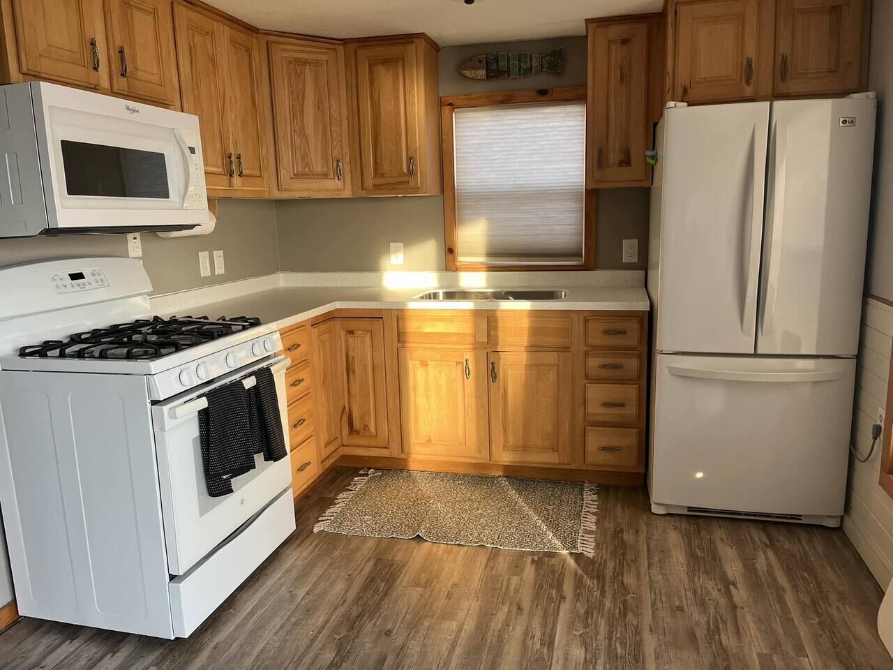 Microondas, horno y parrilla de estufa 