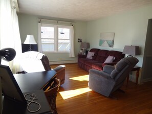 Smart TV, DVD player, books, video library - 2.5 miles to Mayo, 4 step entry Covered By Faith (Rochester)