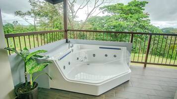 Family Chalet, Balcony, Garden View | Terrace/patio