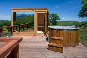 Chalet, 2 chambres | Terrasse/Patio
