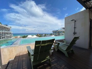 Pool - Sabor a Miel – Duplex near beach with pool & gym (Playa del Carmen)