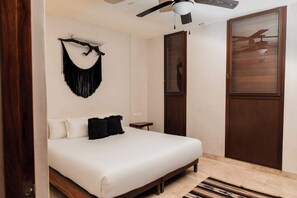 1 bedroom, iron/ironing board, WiFi, bed sheets - Bajo Cielo: Jungle-View Terrace with Private Pool (Tulum)