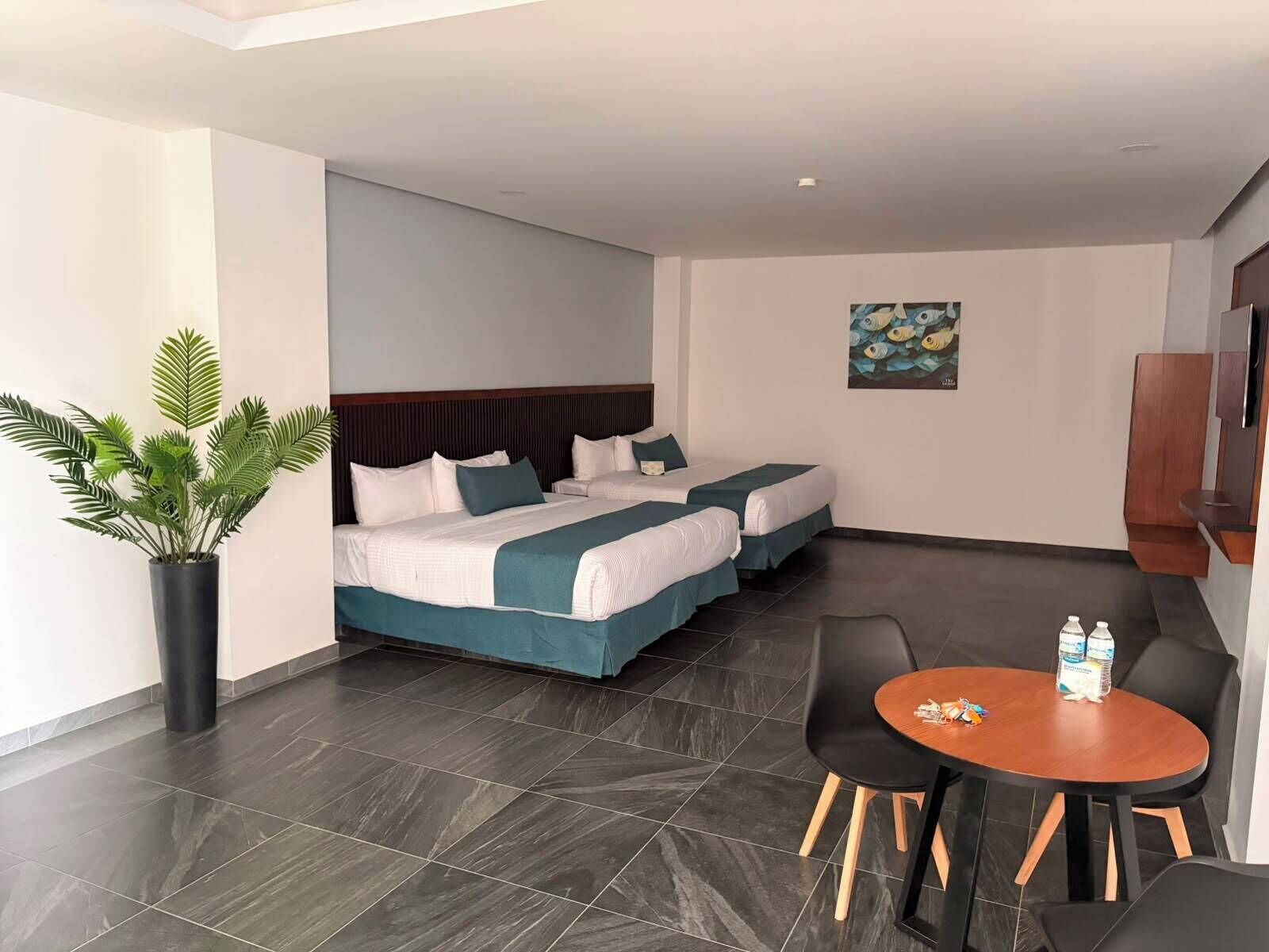 Deluxe Double Room | Down duvets, laptop workspace, free WiFi, bed sheets