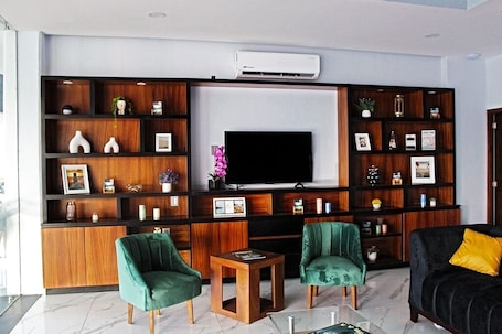 Área de sala de estar. Vita Grand Hotel