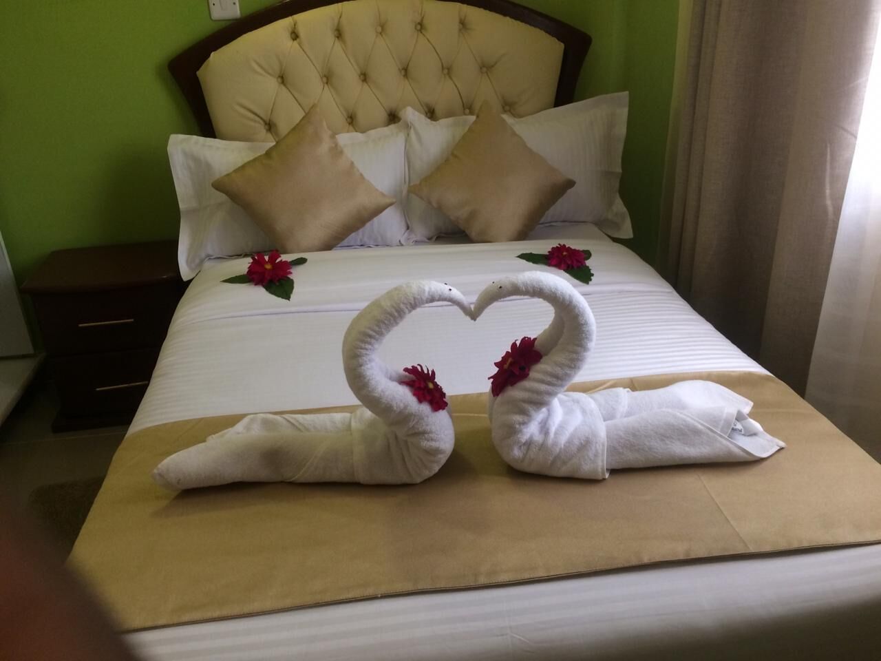 Standardenkeltværelse | Arbejdsområde til bærbare computere, gratis Wi-Fi, sengetøj