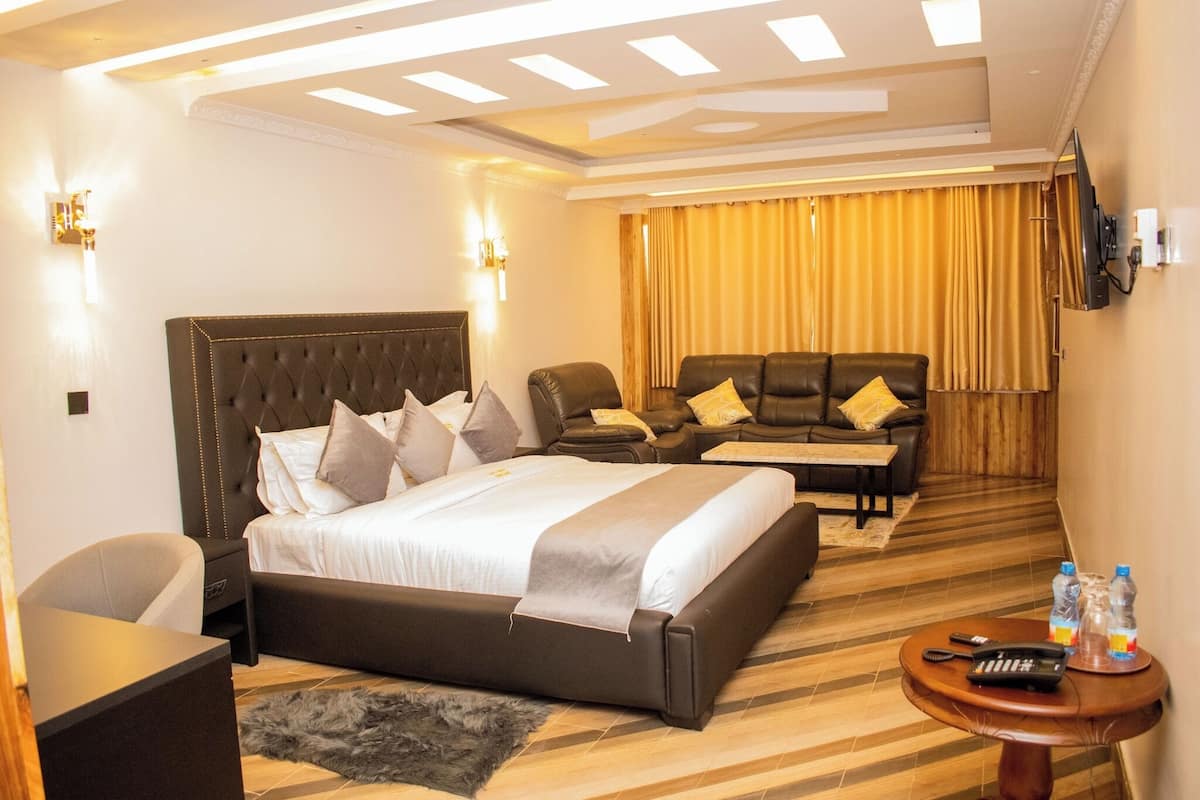 Superior-dobbeltværelse | Arbejdsområde til bærbare computere, gratis Wi-Fi, sengetøj