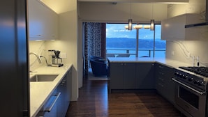 Microwave, oven, stovetop, dishwasher - Furnished 30 to 60 day rental - Feb/March - Architectural Gem with Bay Views (Sausalito)