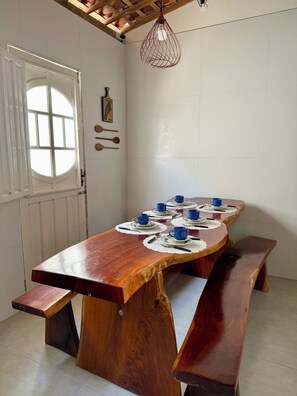 Dining - Casa Manatee - On Tatuamunha Beach - Porto de Pedras - ROUTE OF MIRACLES. (Tatuamunha)