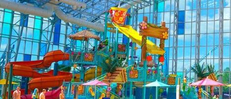 Una piscina climatizada