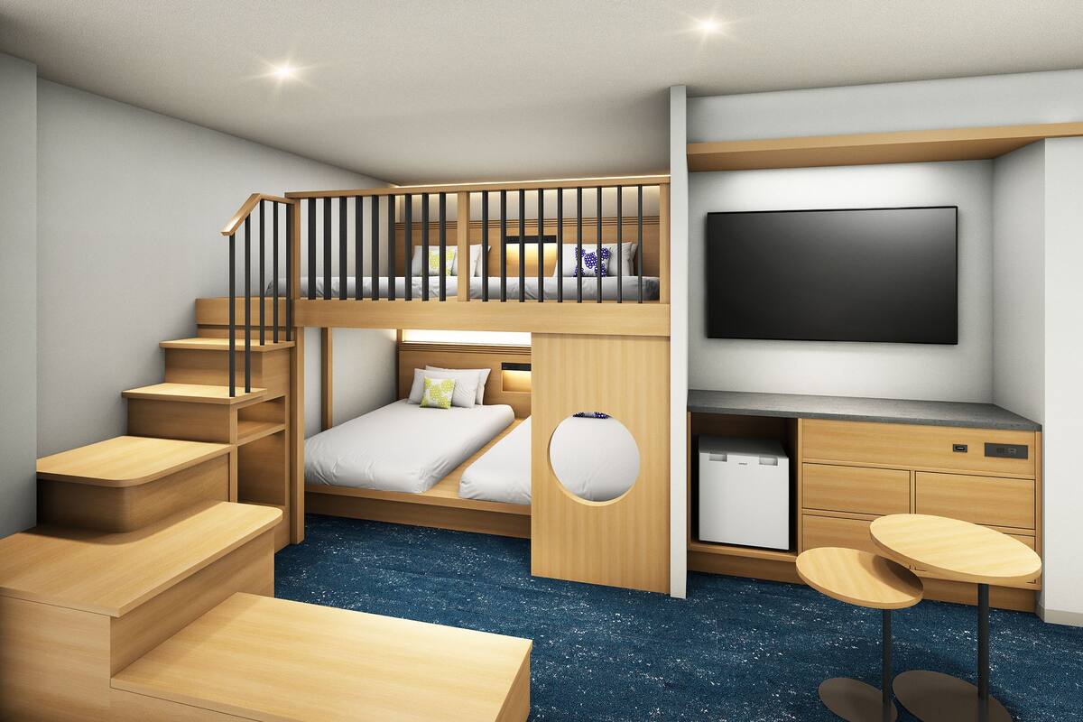 Quadruple Room, Multiple Beds, Non Smoking, Private Bathroom | In-room safe, blackout drapes, iron/ironing board, free WiFi