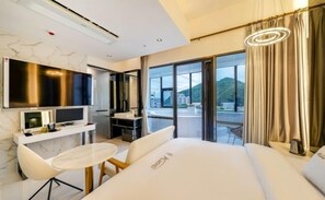 Party Room - Terrace Pool Villa - Yangsan Pyeongsan Denbastar Hotel (Yangsan-si)