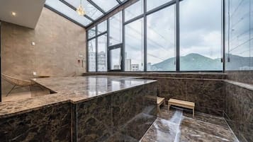 Party Room - Terrace Pool Villa | Private spa tub