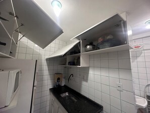 Microwave, oven, stovetop - Carnival Vacation for 5 people, Praia Grande (Praia Grande)