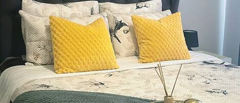 1 makuuhuone, silitysrauta/-lauta, Wi-Fi, vuodevaatteet