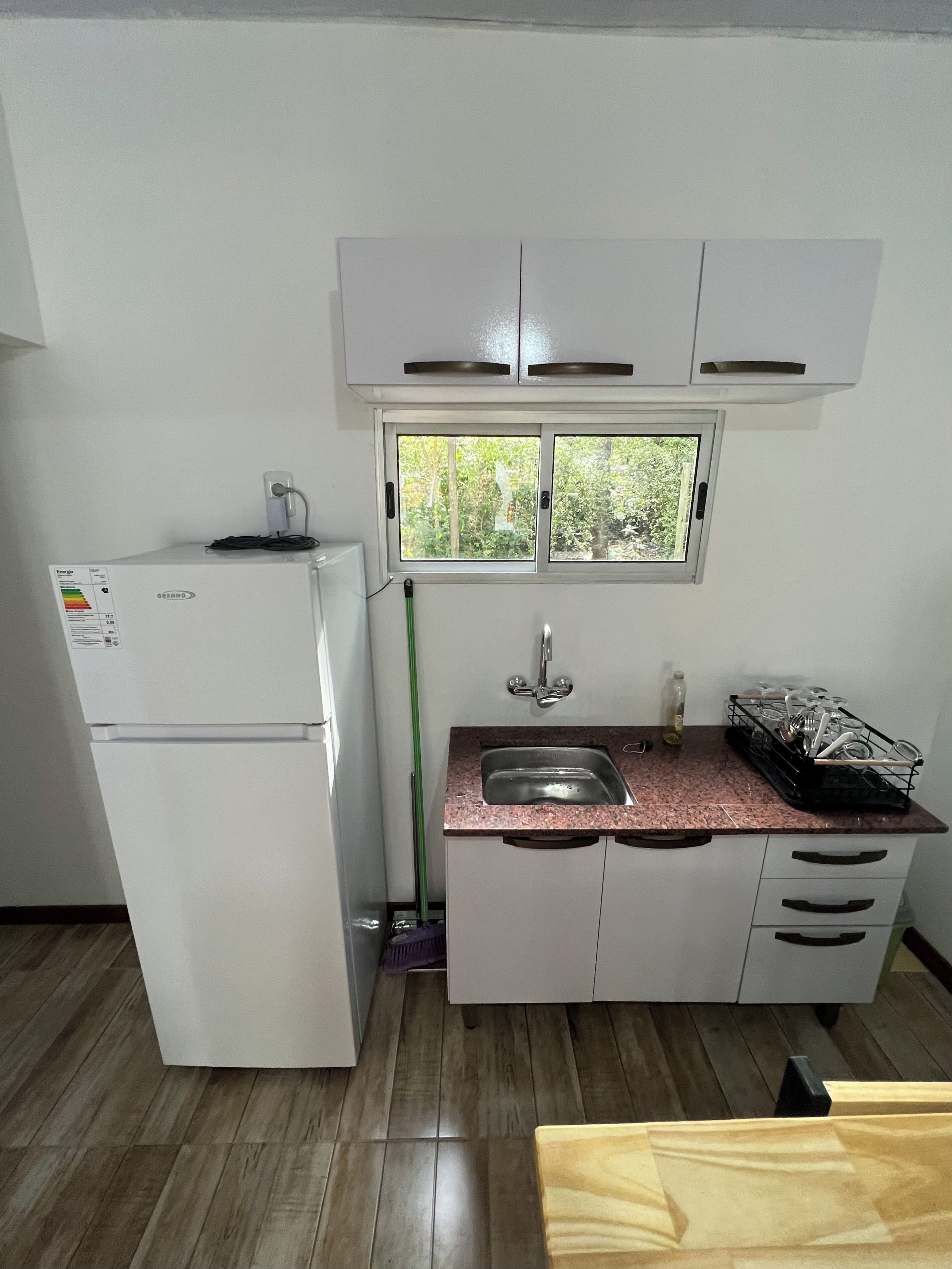 Cabin, Garden View | Private kitchen