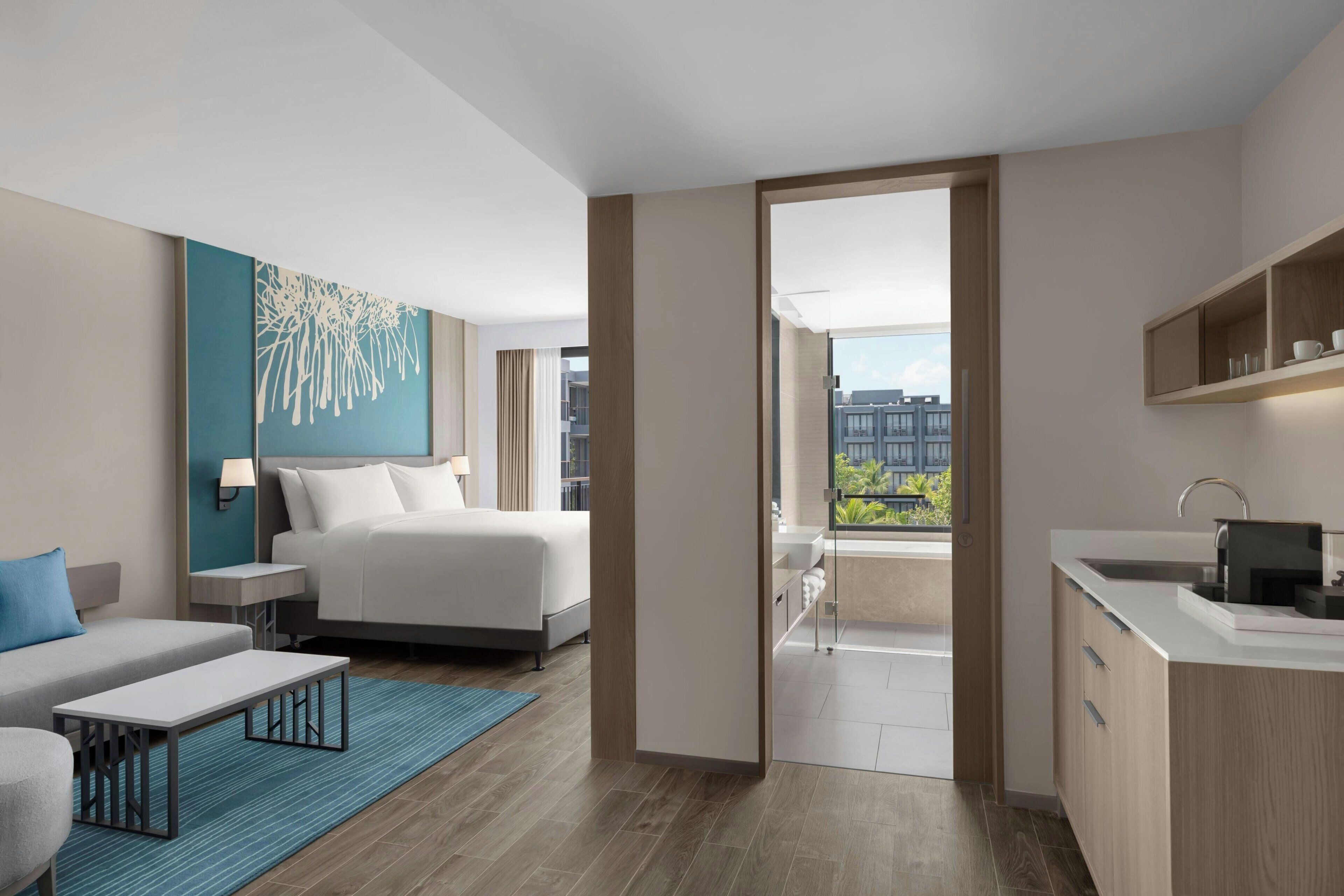 Family Room, 1 King Bed with Sofa bed | Premium bedding, minibar, in-room safe, individually furnished