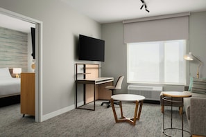 Suite, 1 Schlafzimmer | Wohnbereich