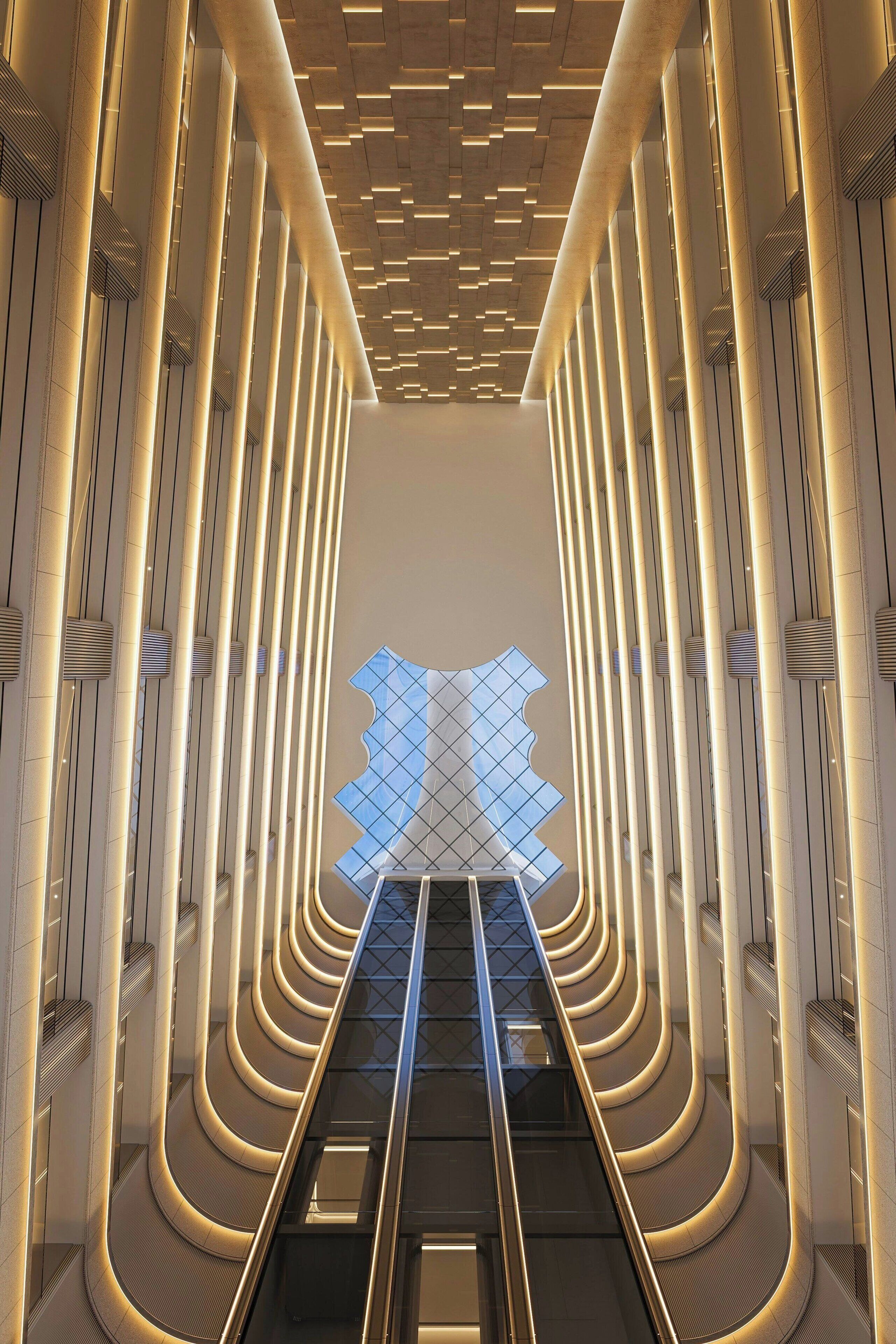 الإطلالة من المنشأة