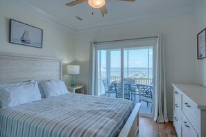 Free WiFi, bed sheets - Dock Holiday: 8BR Soundfront Home w/ Hot Tub, Ocean Views & Dock (North Topsail Beach)