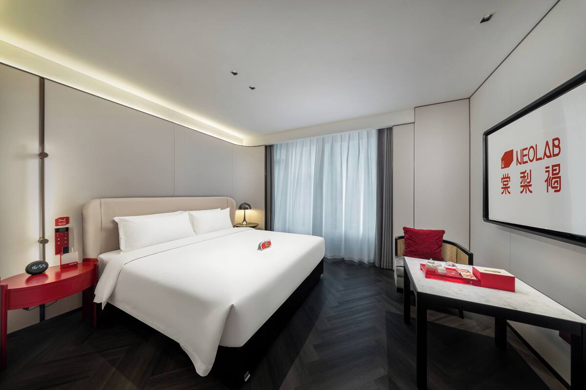 Basic Double Room Single Use, City View | Desk, laptop workspace, blackout curtains, iron/ironing board