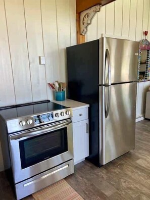 Fridge, microwave, oven, stovetop - West Pointe on Torch Lake - 30 Day minimum rental (Kewadin)