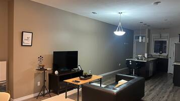 Smart TV, music library, video library