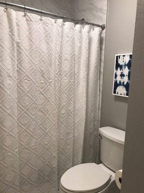 Hair dryer, towels, soap, toilet paper - Beautiful 1-Bed 1-Bath in prime area of Scottsdale (Scottsdale)