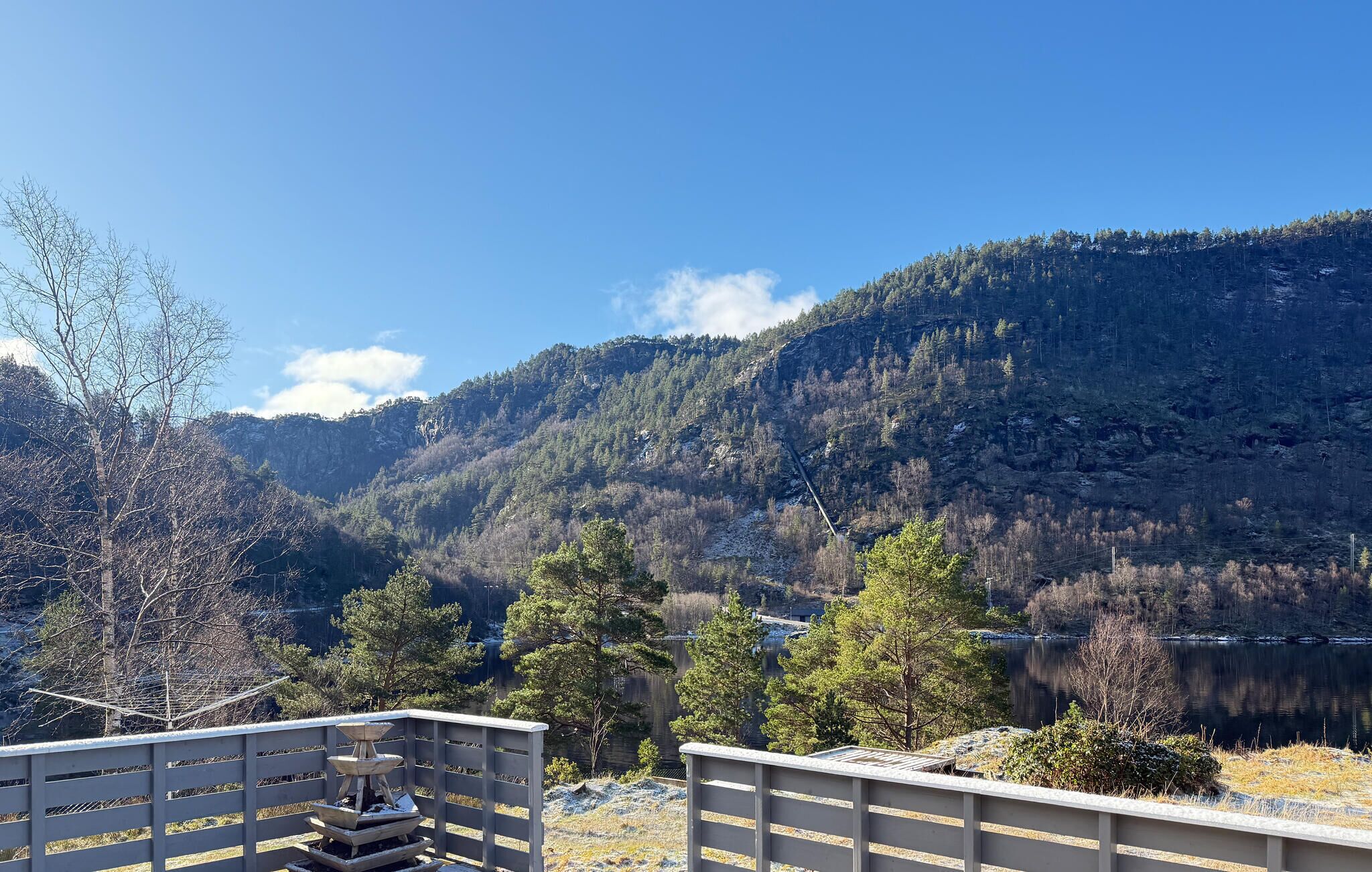 Enceinte de l’hébergement