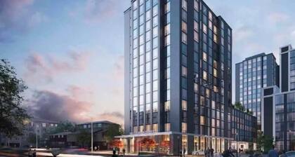 Modern 2-Bedroom Retreat Near Universities | Gym, Sauna & Theater