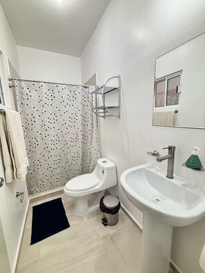 Hair dryer, towels, soap, toilet paper - House in Ciudad Mayakoba : 7 guests : Playa del Carmen : Shared swimming pool (playa del carmen)