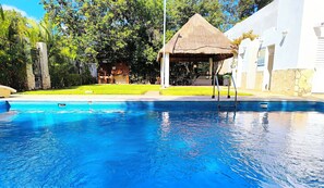 Pool - House in Ciudad Mayakoba : 7 guests : Playa del Carmen : Shared swimming pool (playa del carmen)