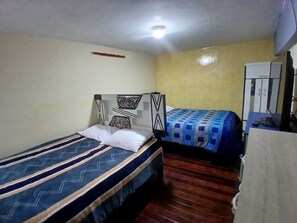 Free WiFi, bed sheets