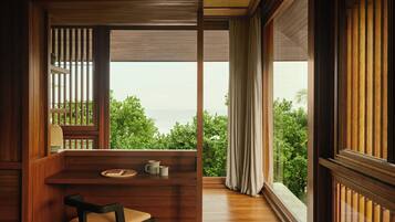 Studio Suite Panorama, pemandangan kebun | Interior