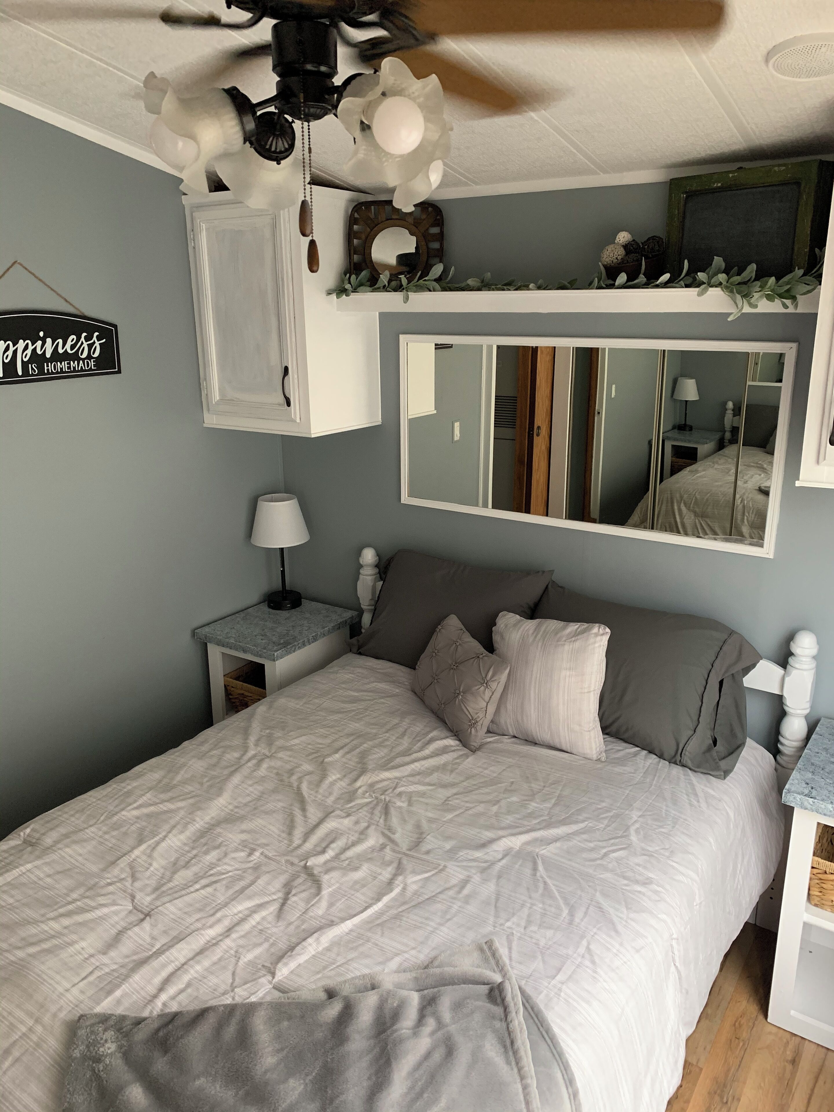 2 sovrum och sängkläder