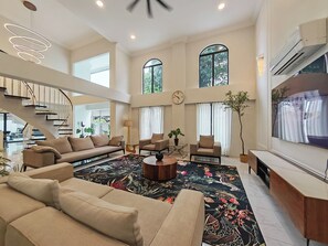 Living area - NanyangMaison•SemiD•2.5sty•PrivtPool•KTV•85"TV•BBQ (Johor Bahru)