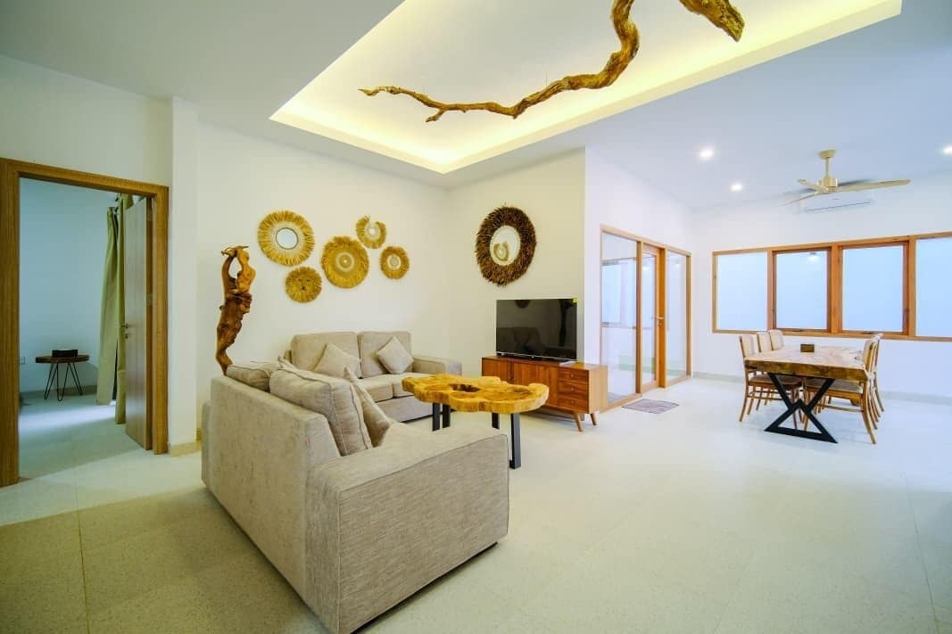 Villa, 5 Bedrooms, Private Pool | Living area