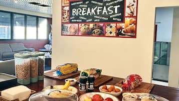 Kontinental frokost er inkludert hver dag