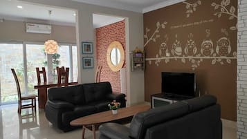 Dupleks, 4 kamar tidur, pemandangan kota | Area keluarga