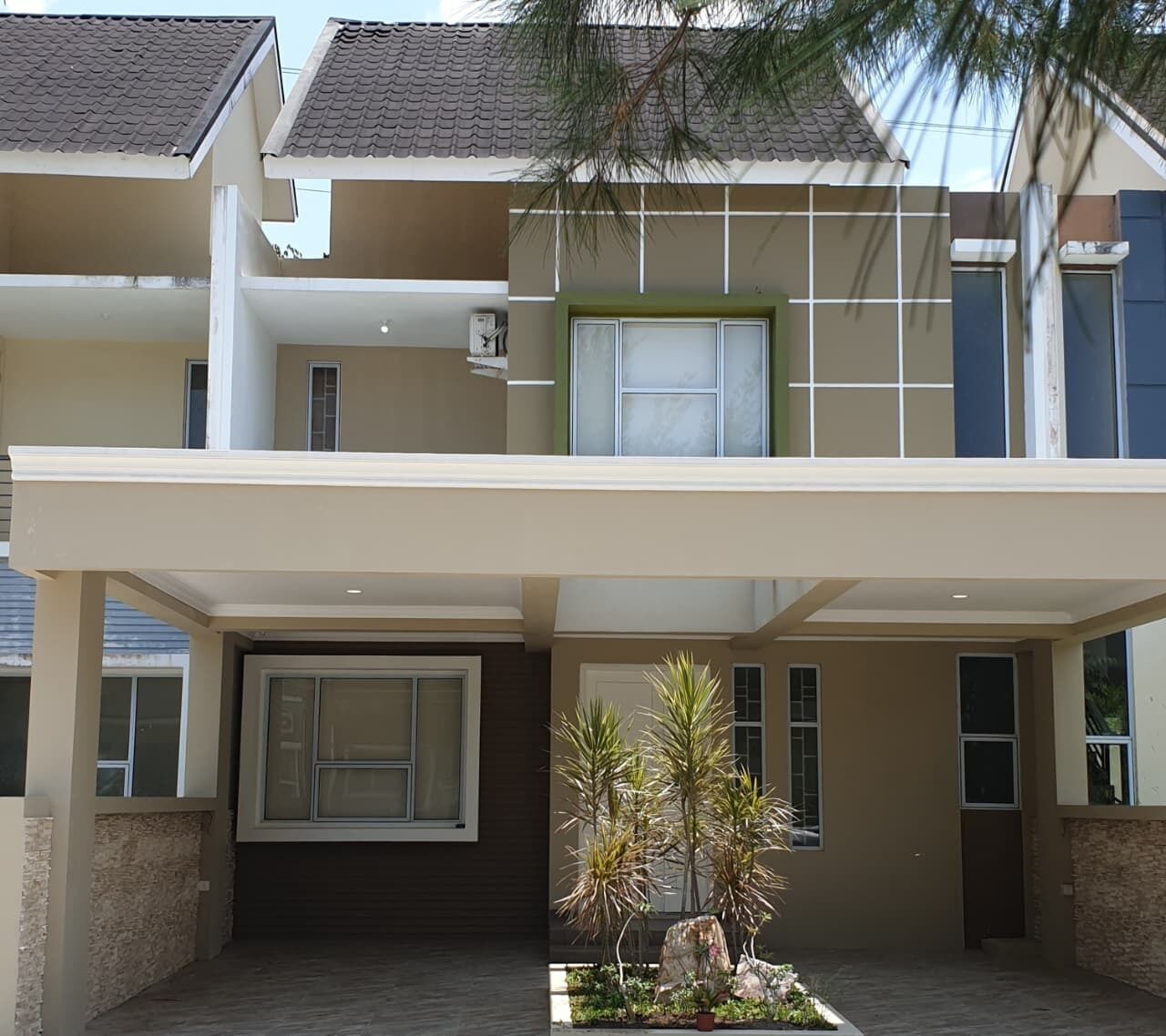 Voorkant van accommodatie