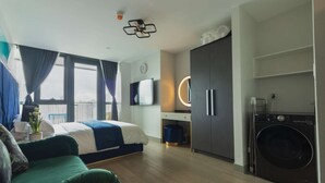 Deluxe appartement, uitzicht op de stad