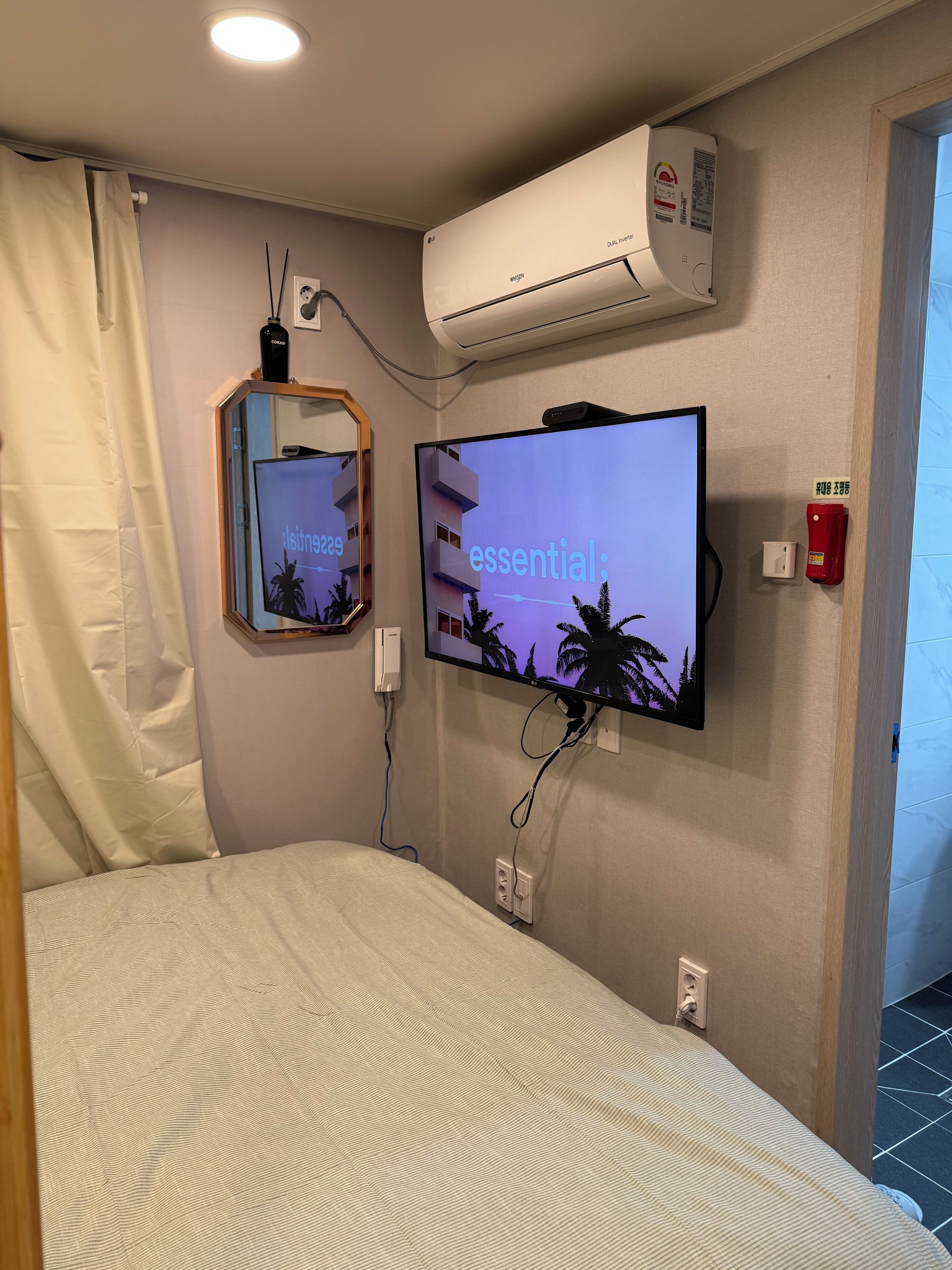 베이직 더블룸, 퀸사이즈침대 1개, 금연, 에어컨 | 무료 WiFi