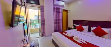 Deluxe Double Room, Balcony, Sea View