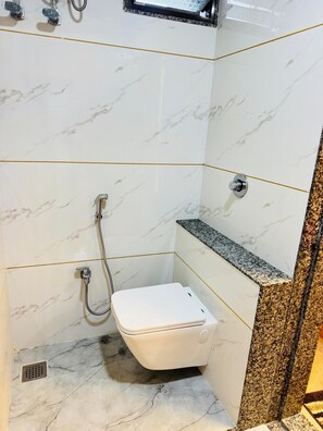 Shower, towels, soap, shampoo - SAIRAM RESIDENCY (Khuldabad)