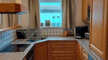 Mikrowelle, Herdplatte, Geschirrspüler