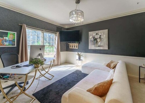 Traditional Home with Long Level Driveway offers media room and 4/2.5