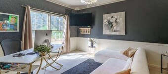 Traditional Home with Long Level Driveway offers media room and 4/2.5