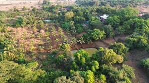 منظر من الجو على ارتفاع عالٍ