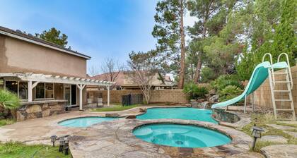Pool, Patio & Games! Suburban Home in Palmdale