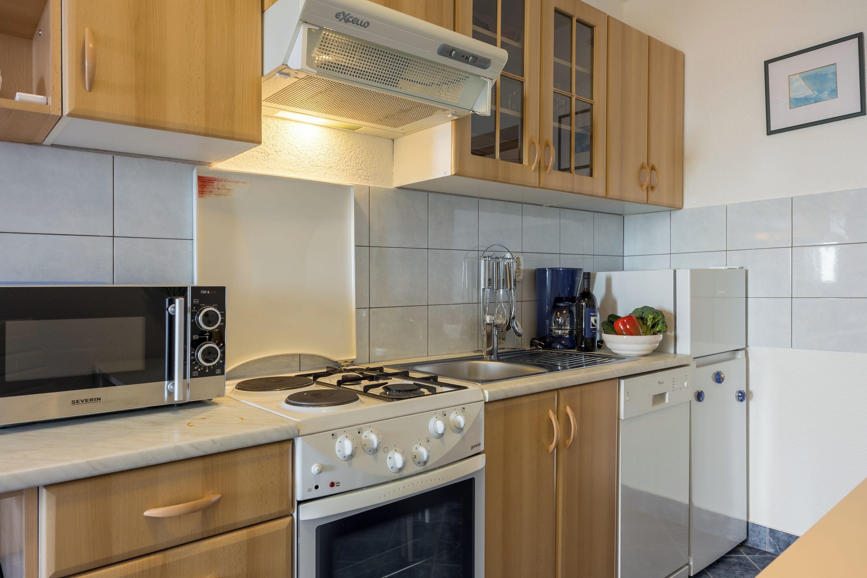 Appartement Familial, plusieurs chambres (Amalija Sea View Apartment 2) | Cuisine privée