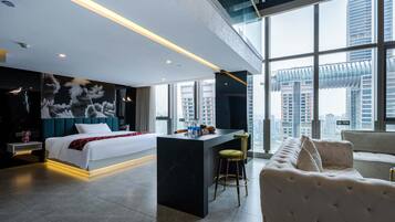 Senior Twin Room, River View | Down comforters, blackout drapes, soundproofing, iron/ironing board